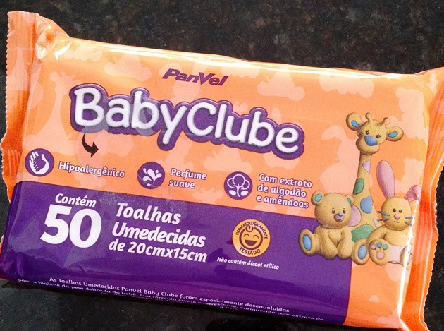 lenços umedecidos baby clube