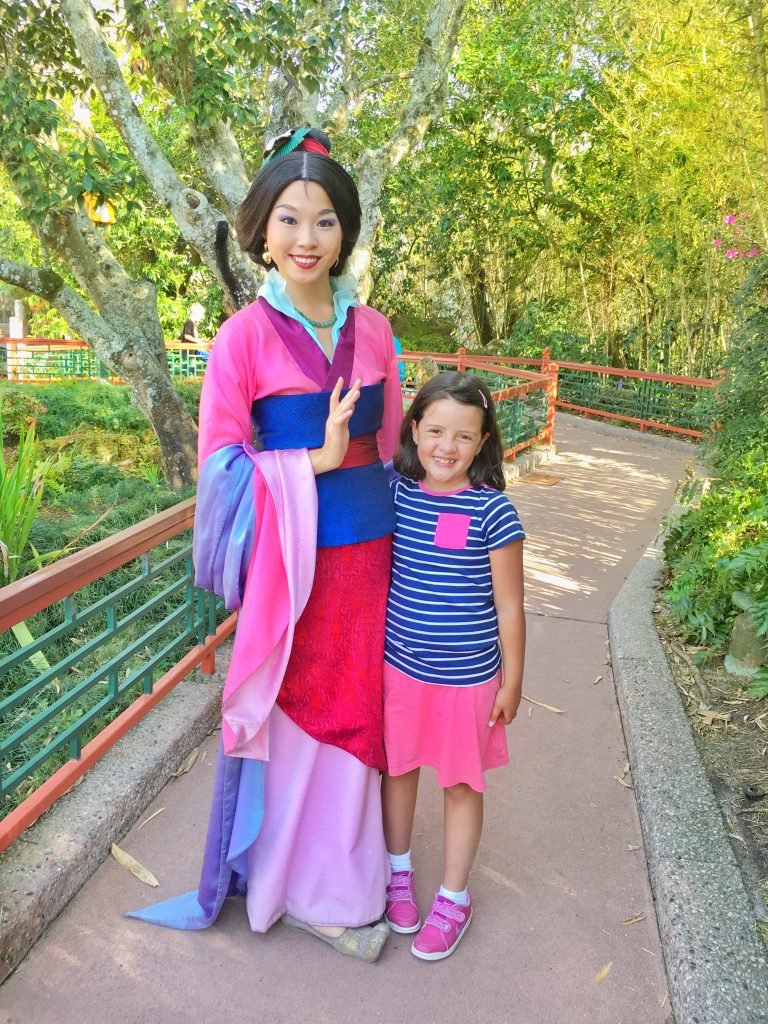 Foto Mulan Epcot Dicas Disney com crianças Epcot