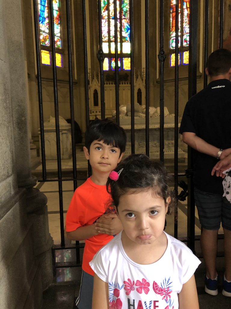 museu imperial de petropolis com crianças