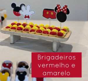 Brigadeiros mickey