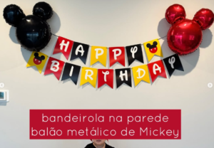 Decoração festa Mickey