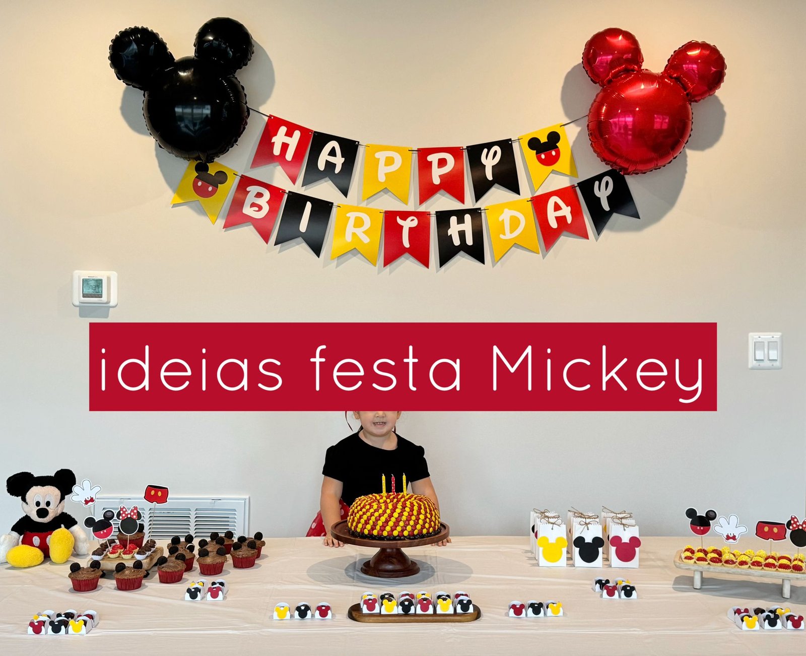 ideias festa mickey